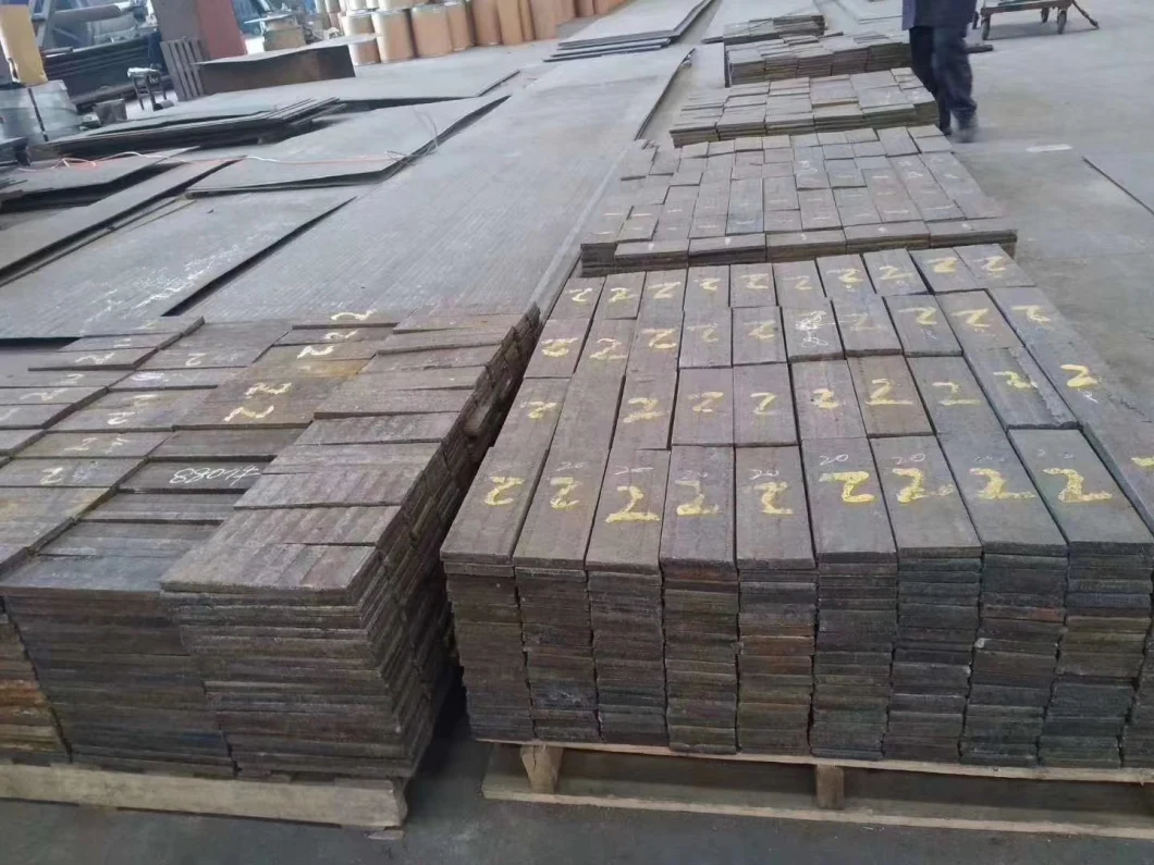 Стальная пластина высокого представления носки 10+8 составная износоустойчивая