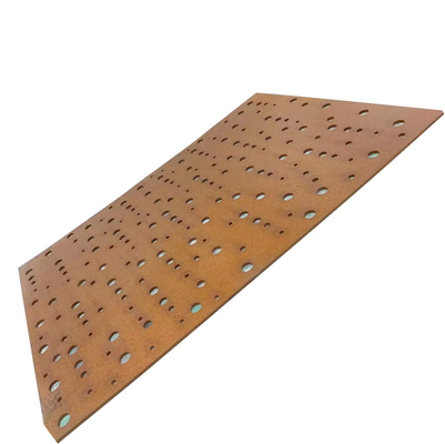 DIN стальной пластины 0.6m-3m AISI ASTM 0.8-1.2mm A588 Corten