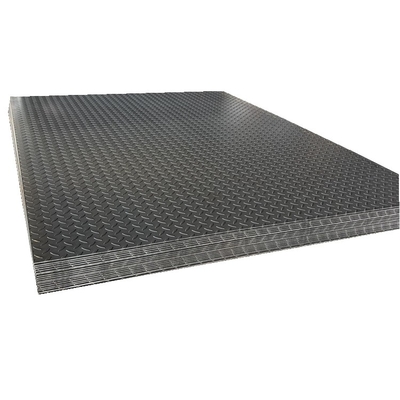 Горячекатаная Checkered слабая плита 600mm-1500mm стального листа