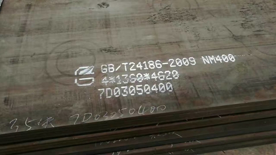 Плита 4mm-200mm ссадины NM400 NM360 NM450 NM500 устойчивая