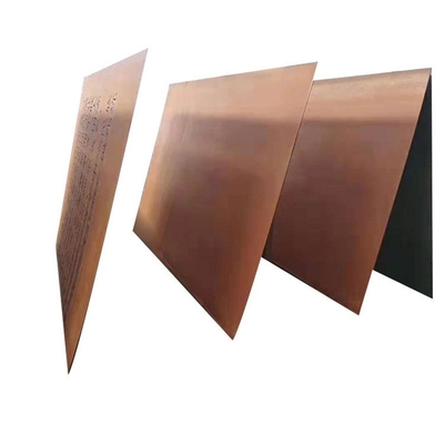 Погода стальной пластины 3000mm Corten горячекатаная слабая устойчивая